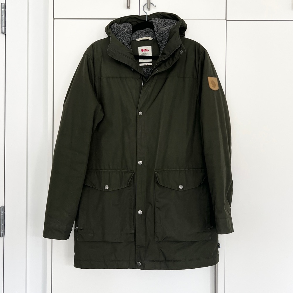 Fjällräven Greenland Parka with teddy lining